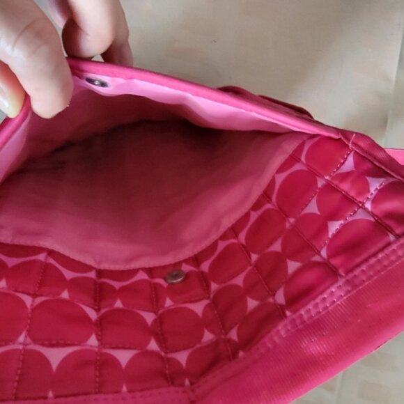 Lug Pink Polka Dot Crossbody Bag - Picture 4 of 11